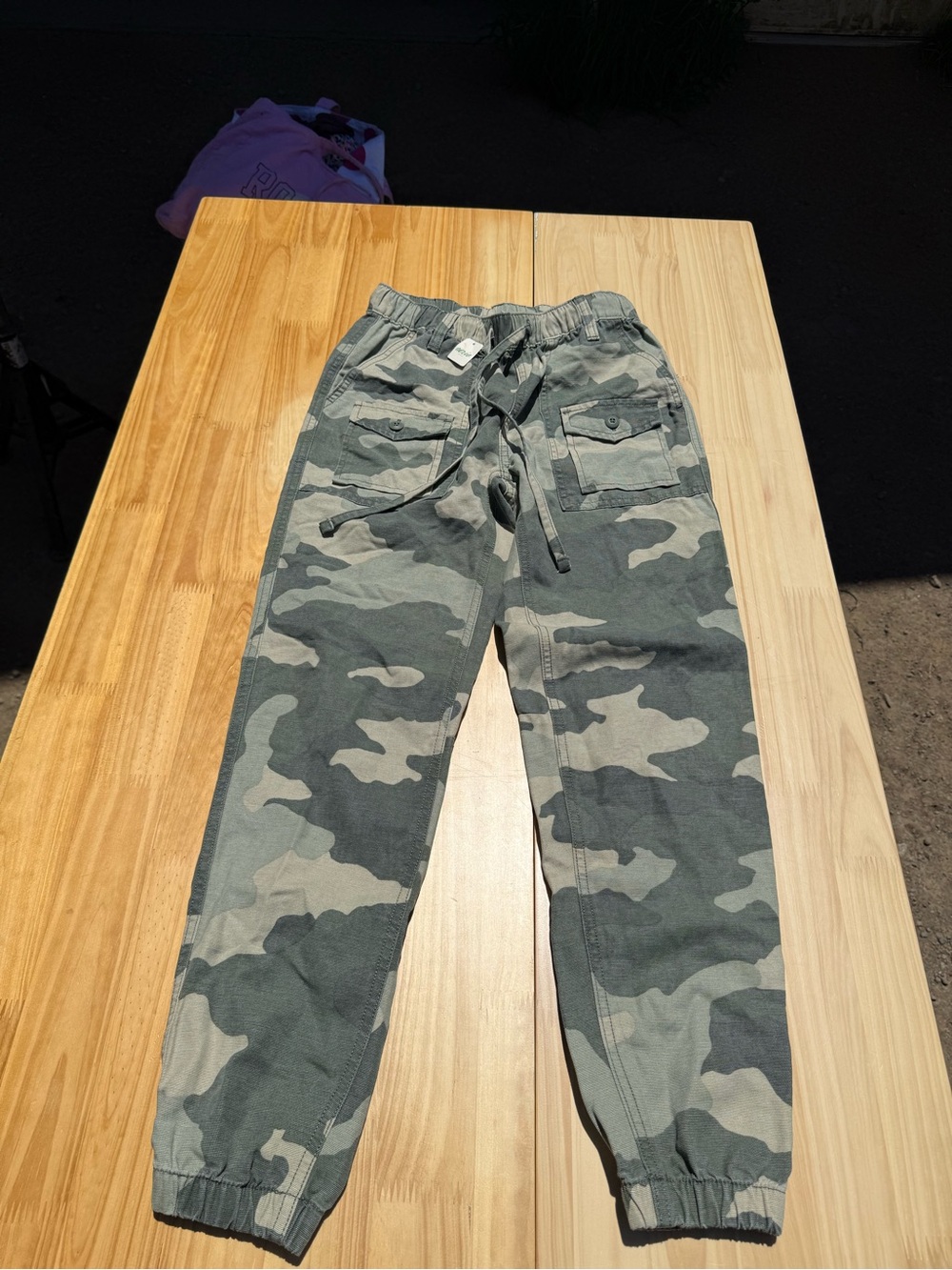 aerie camo joggers